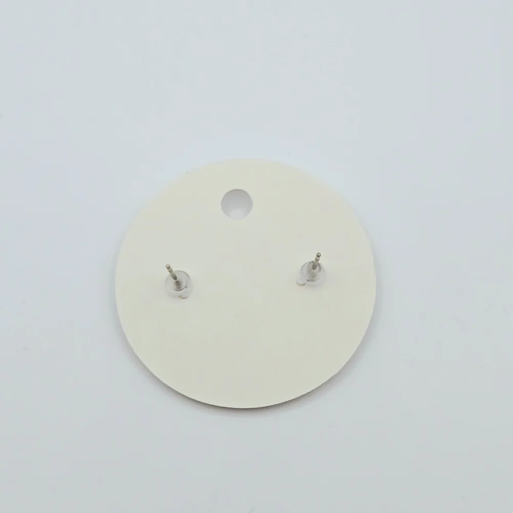 Hello Kitty Silver and Pink Stud Earrings